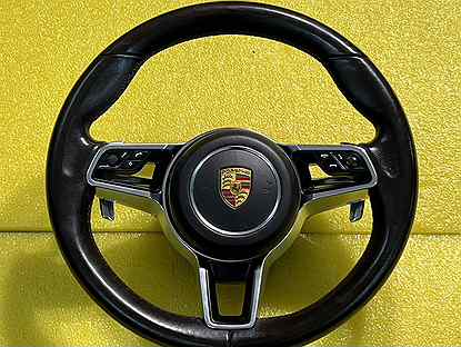 Porsche cayenne 958 руль с подушкой