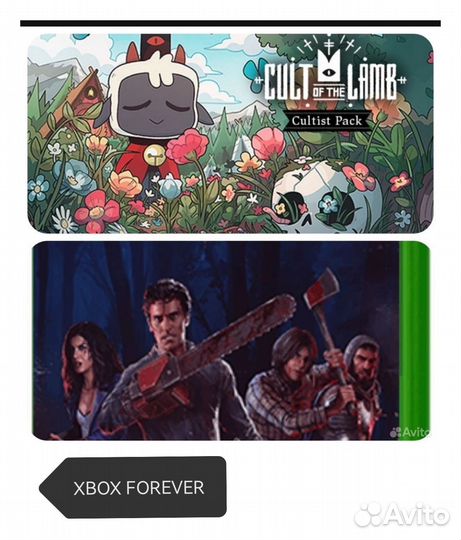 Cult of lamb+ evil dead xbox one series
