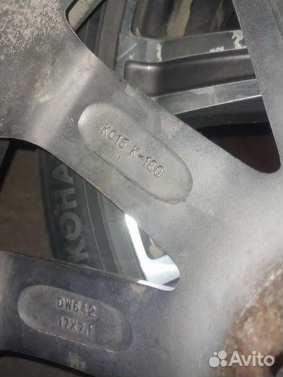 Литые диски R17 BY enkei monageo