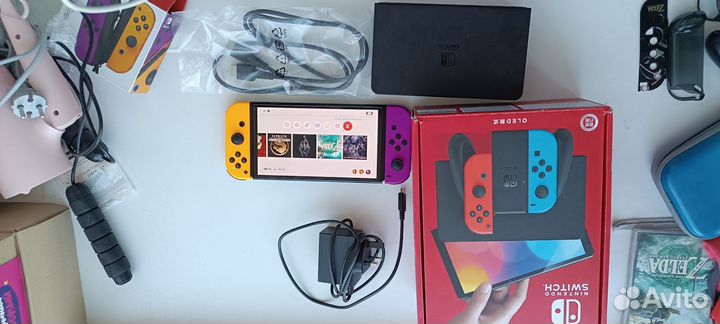 Игровая приставка nintendo switch oled