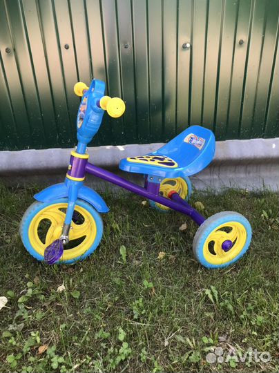 Детский трехколесный велосипед бу