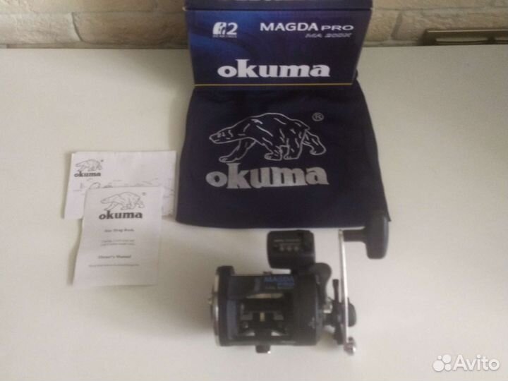 Катушка для троллинга Okuma magda PRO MA 20DX