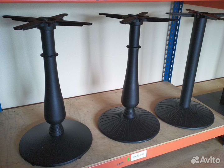 Круглые подстолья из чугуна 3100 и 3005