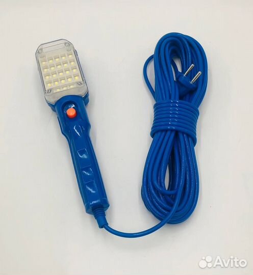 Лампа переносная 220V LED с магнитом, 15м, 1/35