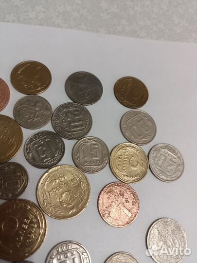 50 Монеты ранних советов до 1961г