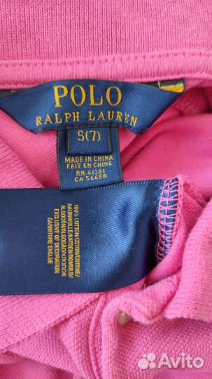 Polo Ralph Lauren летнее платье без рукавов