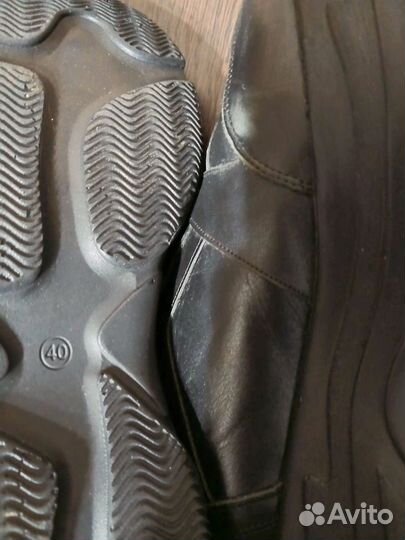 Ботинки натуральная кожа р.40