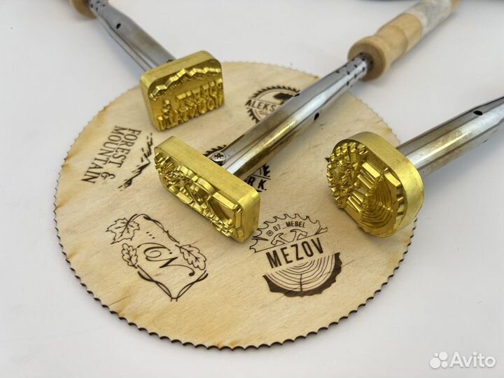 Термоклише для дерева / термоклеймо для дерева