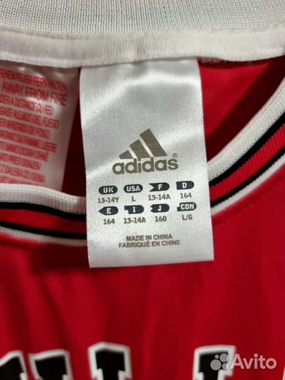 Баскетбольная форма Adidas Чикаго Буллз