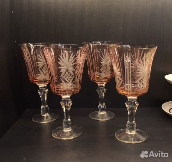 Хрустальные фужеры