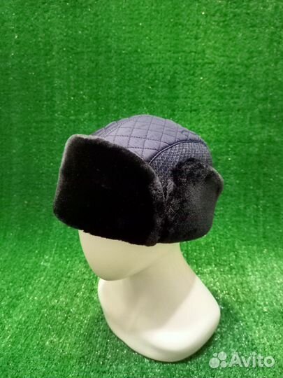 Шапка ушанка мужская