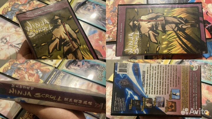 Обновление 22. 06. Аниме vhs (листайте)