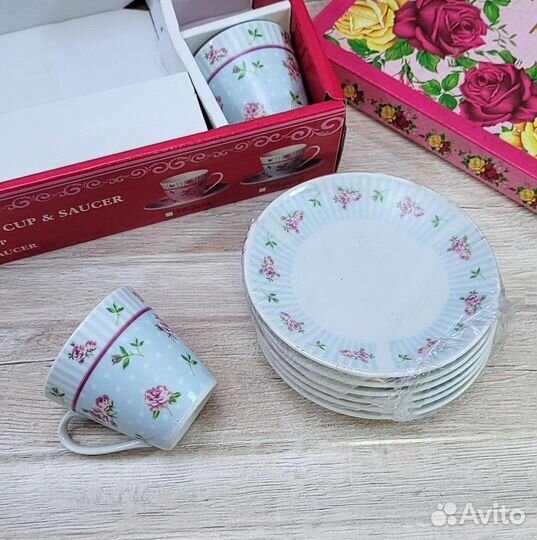 Кофейный набор сервиз новый