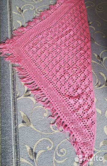 Шаль вязаная крючком