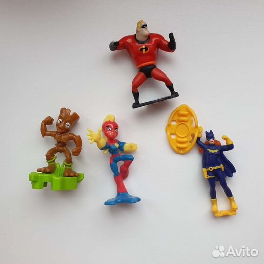 Киндер симпсоны, марвел,суперсемейка.Цена за все