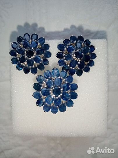 Балетки новые. Украшение с Сапфиром