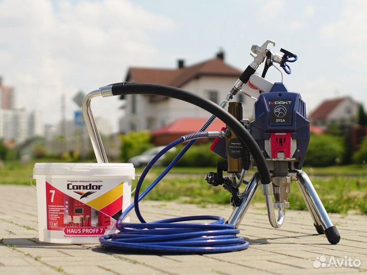 Аренда окрасочного аппарата, аренда краскопультов