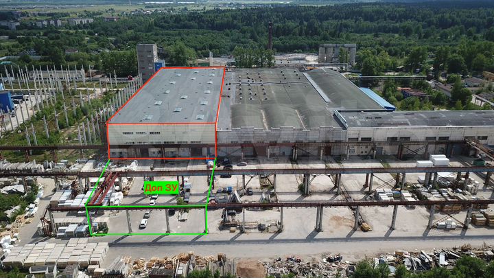 Производство, 9000 м²