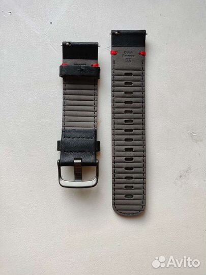 Ремешок для часов из итальянской кожи. Новый