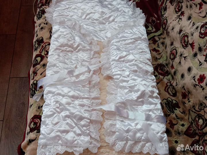 Конверт на выписку зимний Атласные унисекс