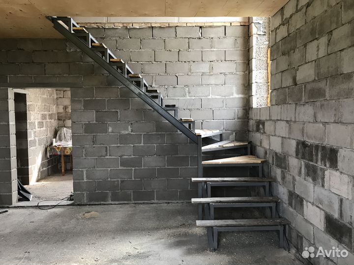 Металлокаркас лестниц