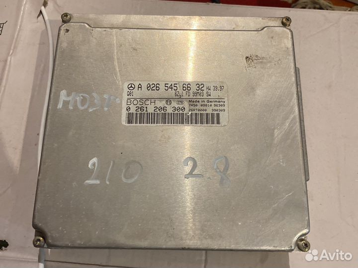 Эбу 112 мотор 2.8 мерседес w210