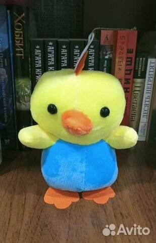 Мягкая игрушка цыпленок