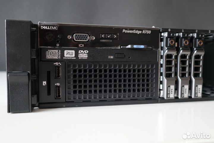 Серверная платформа Dell PowerEdge R730 16SFF