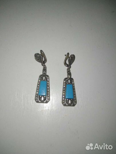 Серебряные серьги