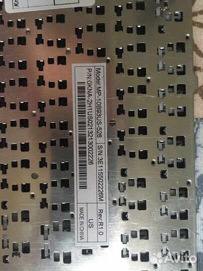 Клавиатура для ноутбука asus