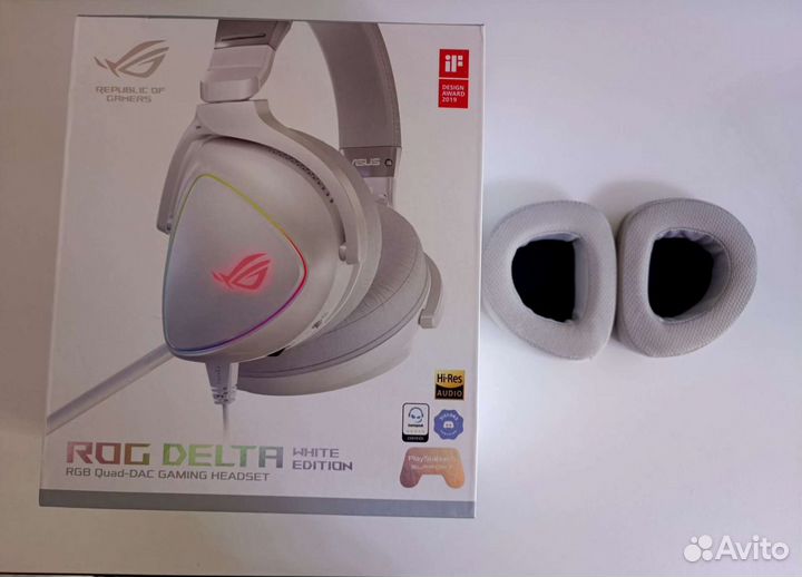 Наушники asus ROG delta