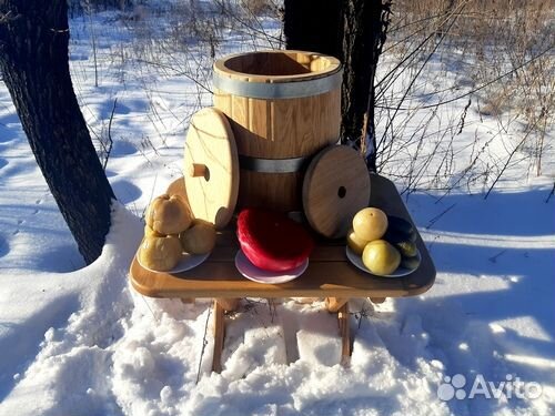 Кадка дубовая 50 литров