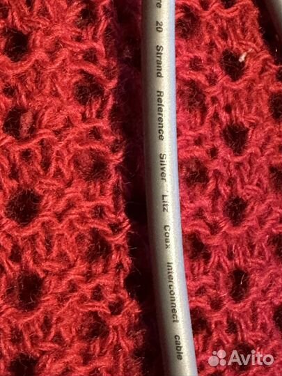 Межблочный кабель 2 rca 2rca Audio Note AN-VX