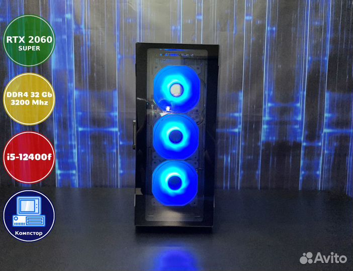 Компьютер новый i5-RTX2060SUP-32DDR4-VGI769028-H610