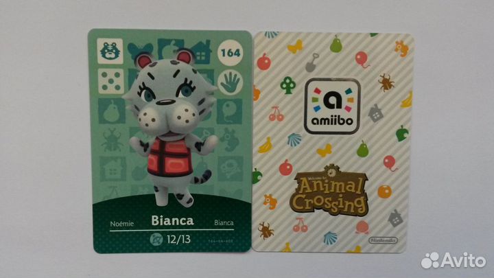 16. Animal Crossing amiibo-карты (161-170) 4U