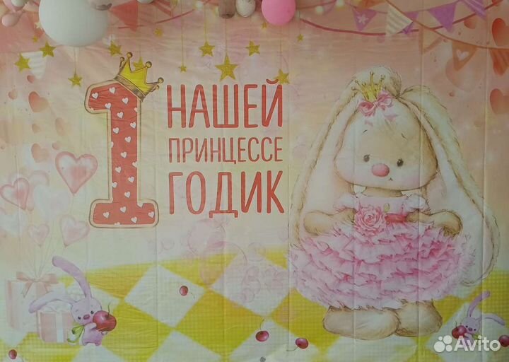 Баннер на день рождения