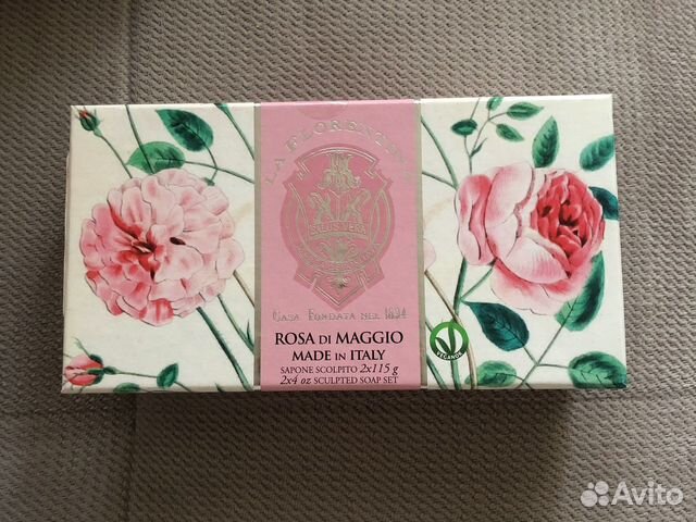 Подарочеый Набор La Florentina Rosa Di Maggio Мыло