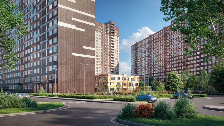 2-к. квартира, 37,1 м², 15/22 эт.