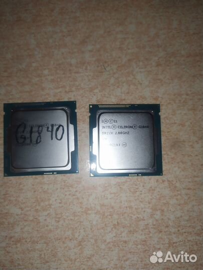 Intel Celeron G1840 -3 шт, G1820 -1 шт,за все