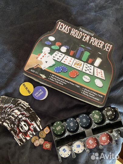 Покерный набор + аниме карты