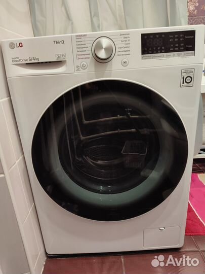 Стирально-сушильная машина LG F2V5NG0W