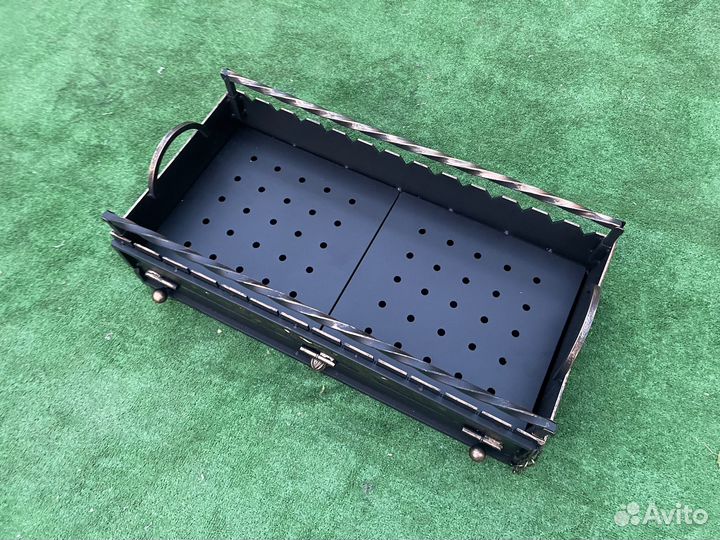 Мв014/5 Мангальная вставка 5мм ковка с колосником