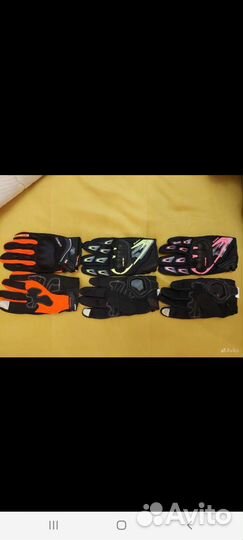 Мото перчатки XXL,новые