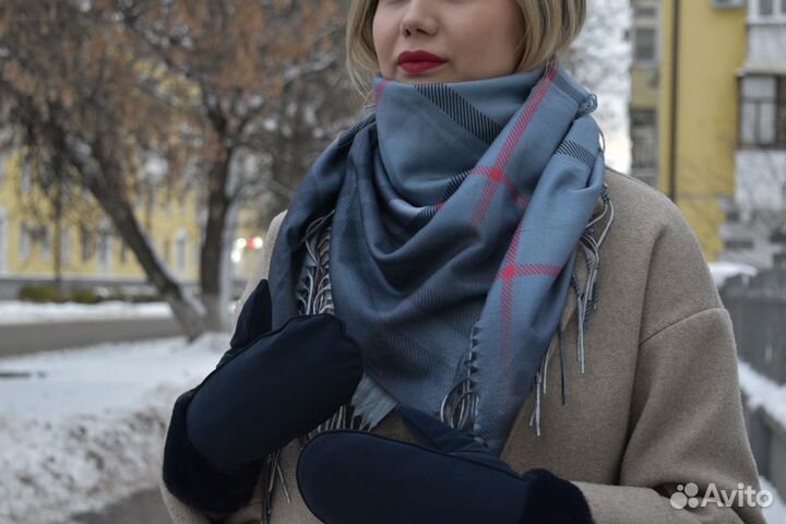Шарф палантин женский кашемир