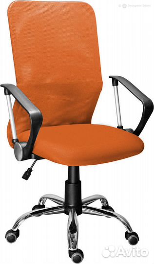Кресло офисное (с колесами для паркета) мг-21 рс90