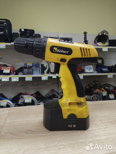 Аккумуляторная дрель-шуруповерт Kolner KCD 12