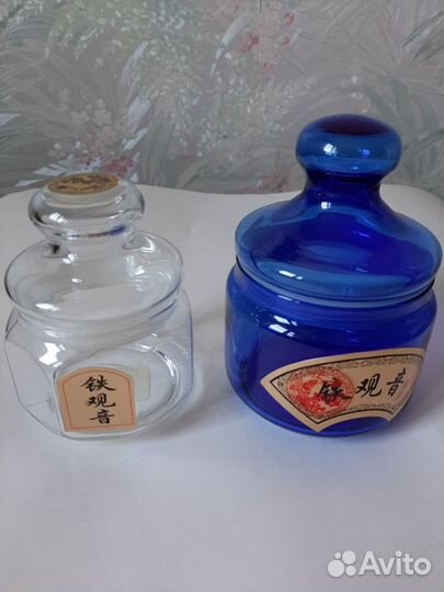 Баночки для чая и сахара