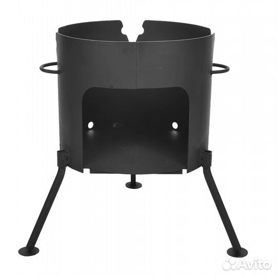 Печь под казан 12-16 литров разборная 3 мм
