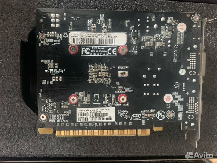 Видеокарта Palit GeForce GTX 750 Ti stormx