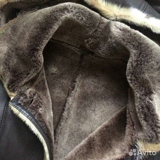 Дубленка натуральная, размер 44